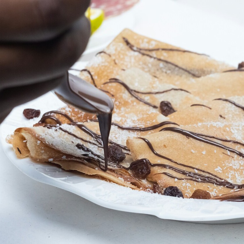Crêpe chocolat noisette